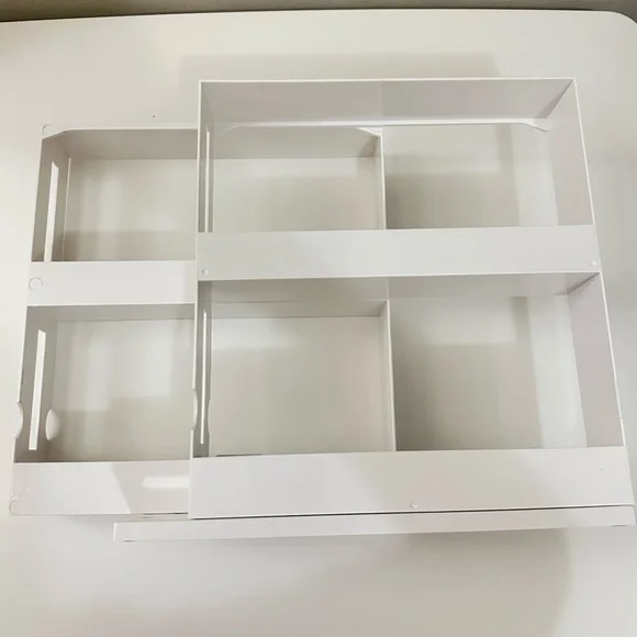 Rotating Spice Rack Organizer, Double Layer Spice Jar Holder - Picture 6 of 9